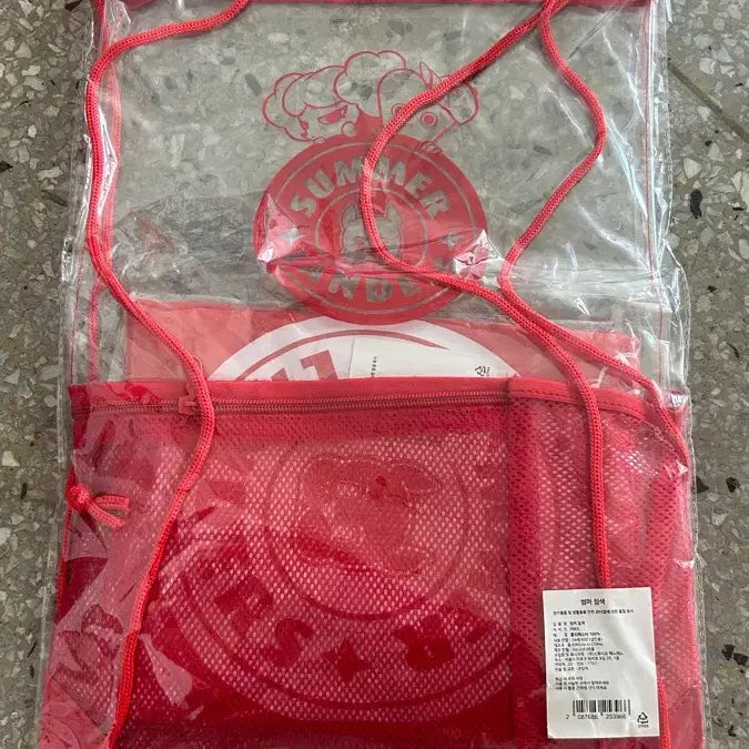 [BUNJANG] SSG Warface Gym Sack + Raincoat / ssg 워페 짐색+우비