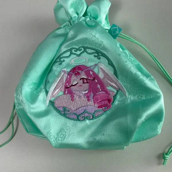 [BUNJANG] Cookierun Kingdom Eternal Sugar Drawstring Pouch / 쿠키런킹덤 열정과나태의 낙원 이터널슈가 복조리 파우치