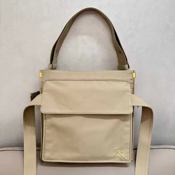 [BUNJANG] Burberry Orion Trench Canvas Tote Bag Beige / 버버리 TRENCH 오리온 베이지 캔버스 토트백 숄더 크로스 겸용 출근가방 새상품 박스포함