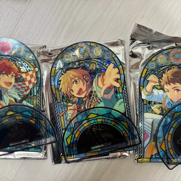 [BUNJANG] Ensemble Stars Stained Glass Hiirro Mitsuru Tomoya / 앙스타 스테인드 글라스 히이로 미츠루 토모야