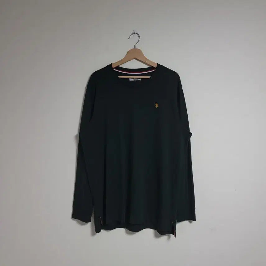 [BUNJANG] U.S. Polo Assn. Green Long Sleeve T-Shirt / (115) U.S POLO 폴로아센 그린 긴팔 티셔츠 롱슬리브
