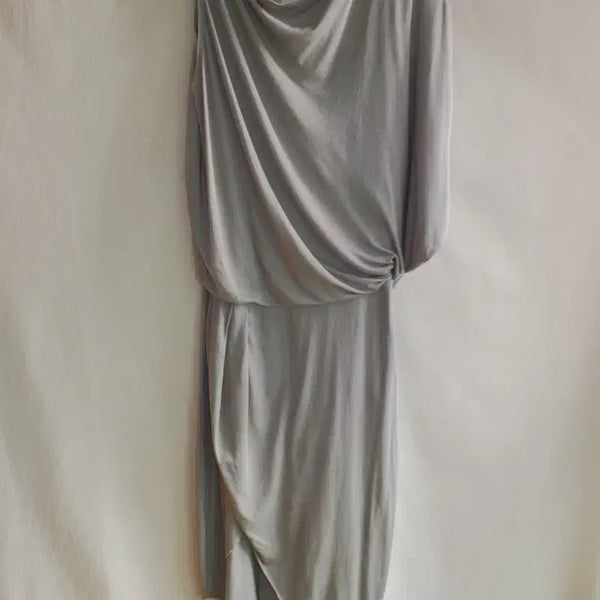 [BUNJANG] Helmut Lang Asymmetric Drape Dress / 헬무트 랭 어시메트릭 드레이프 드레스