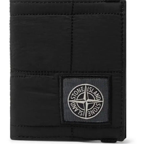 [BUNJANG] Stone Island Nylon Wallet Black / 스톤 아일랜드 나일론 지갑 블랙 (정품)
