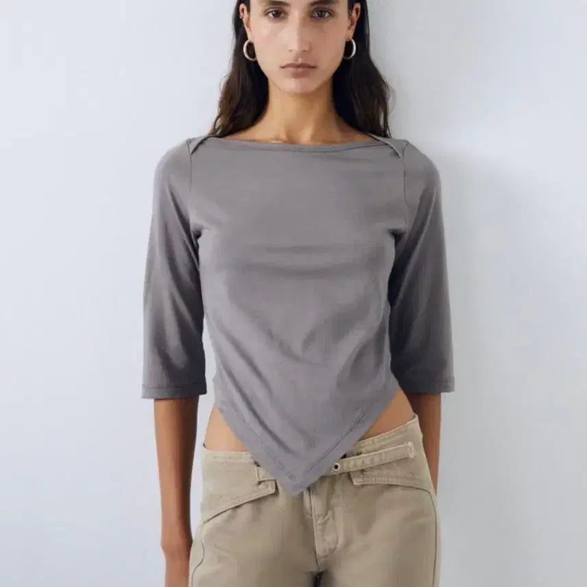 [BUNJANG] Gimaguas Saona Top Grey S / 기마구아스 시오나 탑
