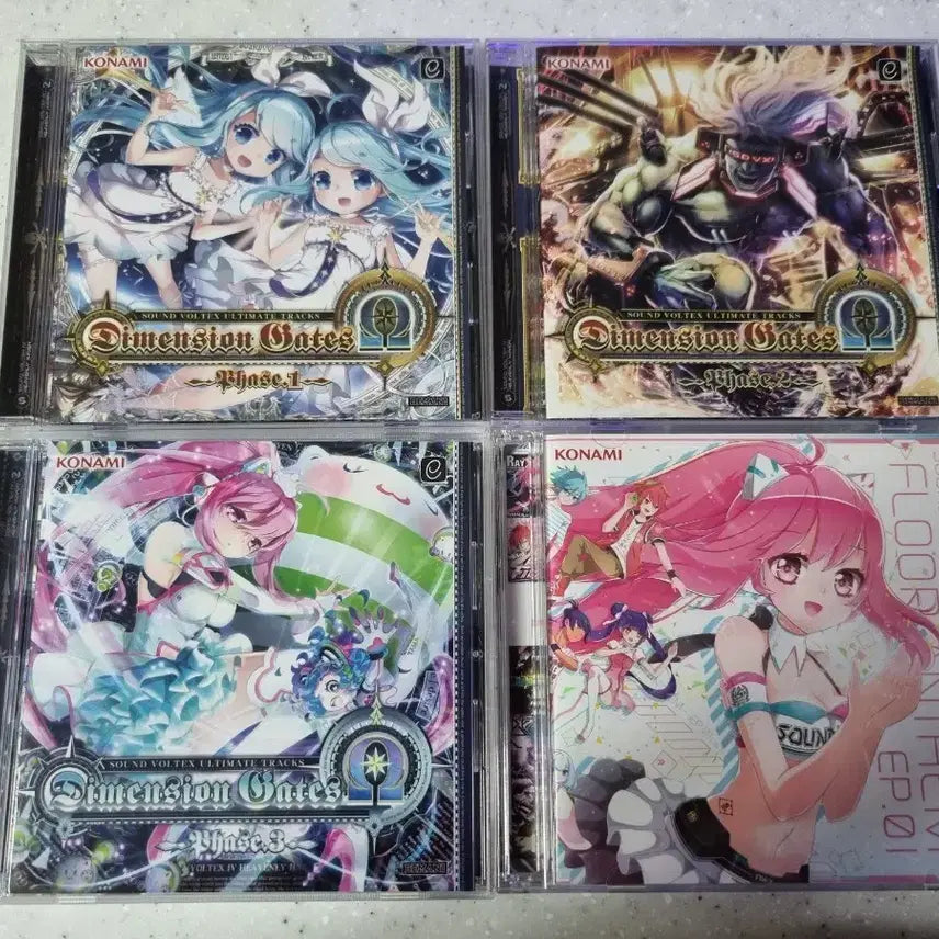 [BUNJANG] Sound Voltex Dimension Gates Phase 1, 2, 3 CD / FLOOR ANTHEM EP.01 / 사운드 볼텍스 Dimension Gates Phase 1, 2, 3 CD/FLOOR ANTHEM EP.01