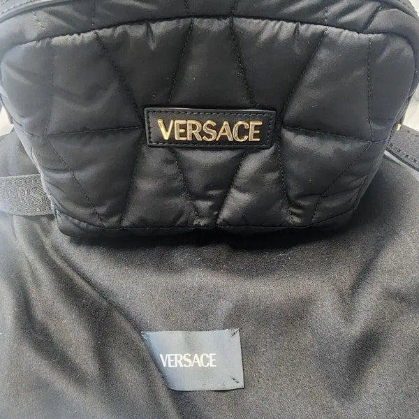 [BUNJANG] Versace Quilted Belt Bag / 베르사체 퀄팅 벨트백