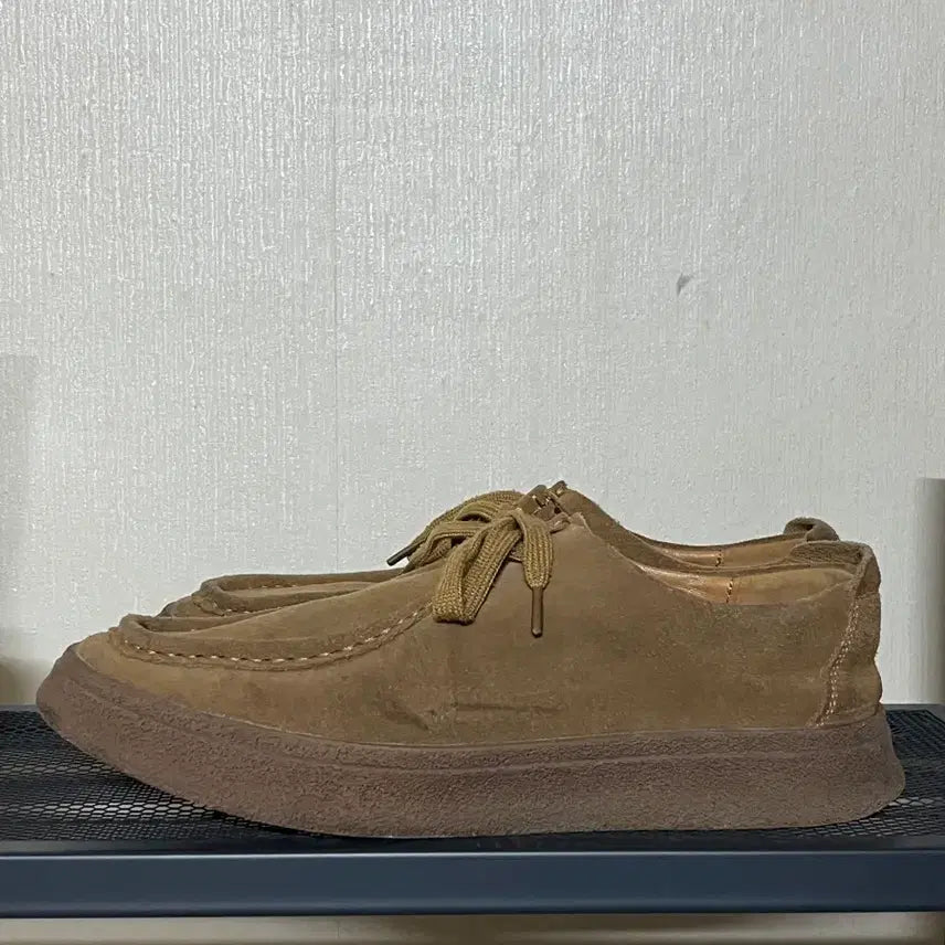 [BUNJANG] Suede Wallabee Moccasin Loafers (Camel Brown) Size 265mm / 스웨이드 왈라비 / 모카신 로퍼 (카멜 브라운) 265mm