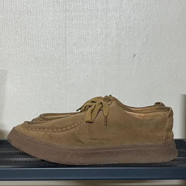 [BUNJANG] Suede Wallabee Moccasin Loafers (Camel Brown) Size 265mm / 스웨이드 왈라비 / 모카신 로퍼 (카멜 브라운) 265mm