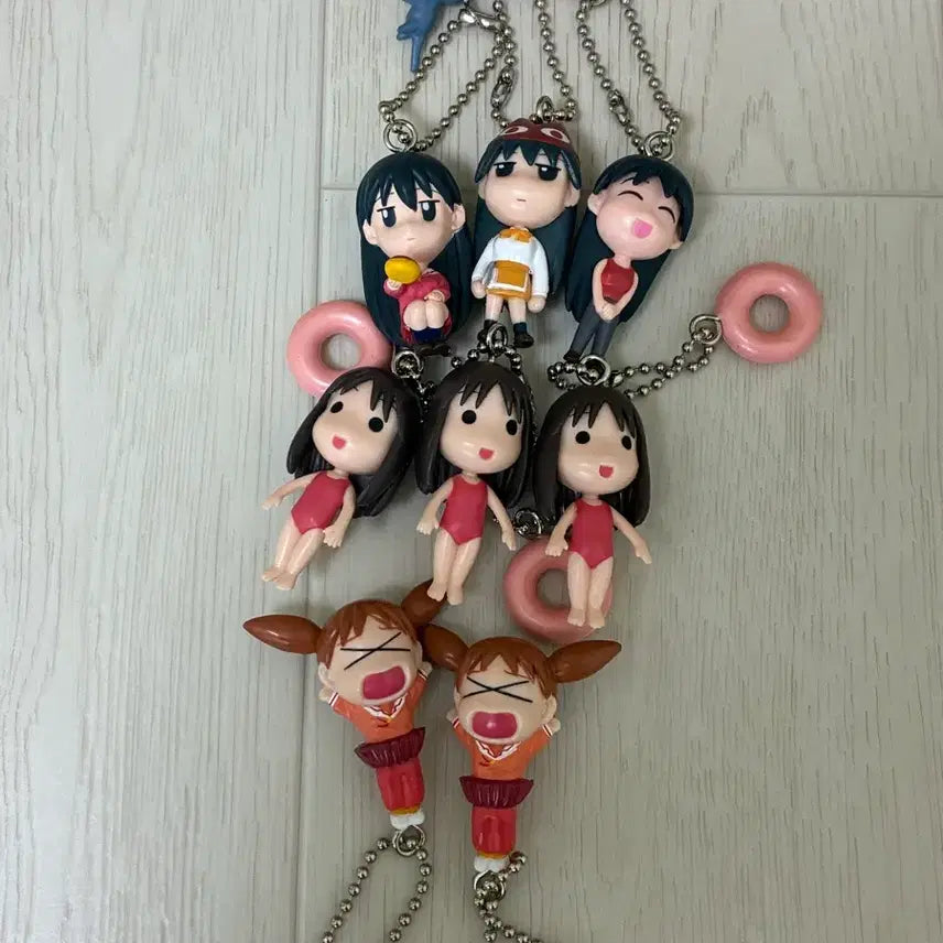 [BUNJANG] Azumanga Daioh Bundle Set Keychains / 아즈망가대왕 키링 일괄