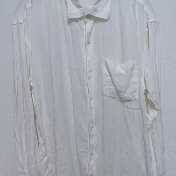 [BUNJANG] Steadyestbeware Light Relax Linen Shirt White / 스테디에브리웨어 라이트 릴렉스 린넨 셔츠 화이트 1