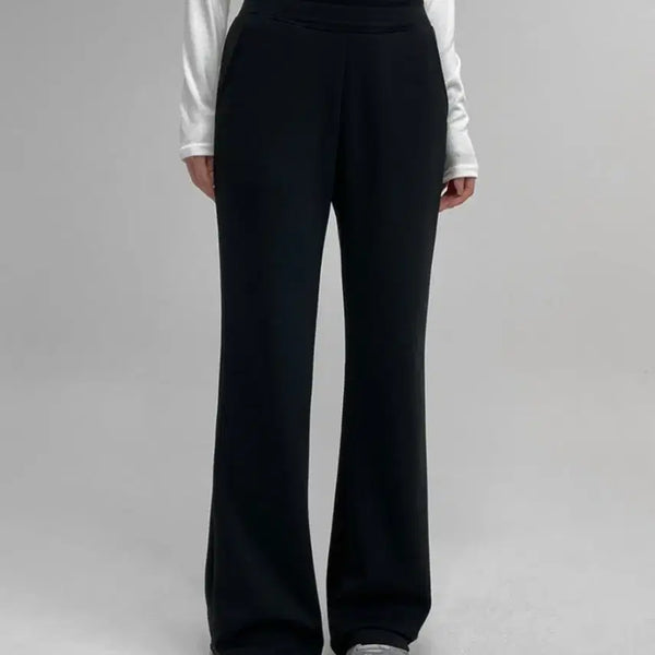 [BUNJANG] Black Up Janis Bootcut Bending Pants M Short / 블랙업 재니스 부츠컷 밴딩팬츠 M short