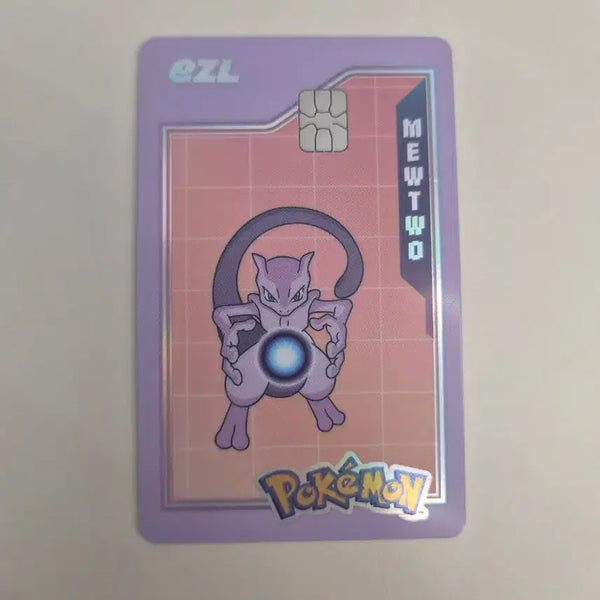[BUNJANG] Mewtwo Pokemon Transportation Card / 포켓몬 교통카드 뮤츠