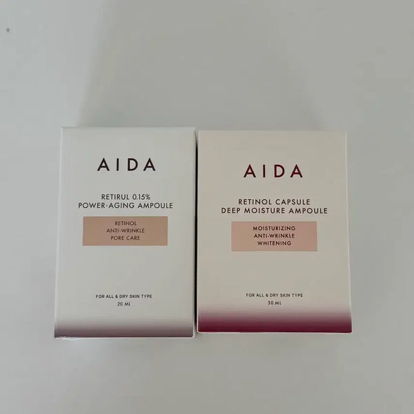 [BUNJANG] Aida Retinol Ampoule Set / 아이다 레티놀 앰플/레티룰 앰플 새제품