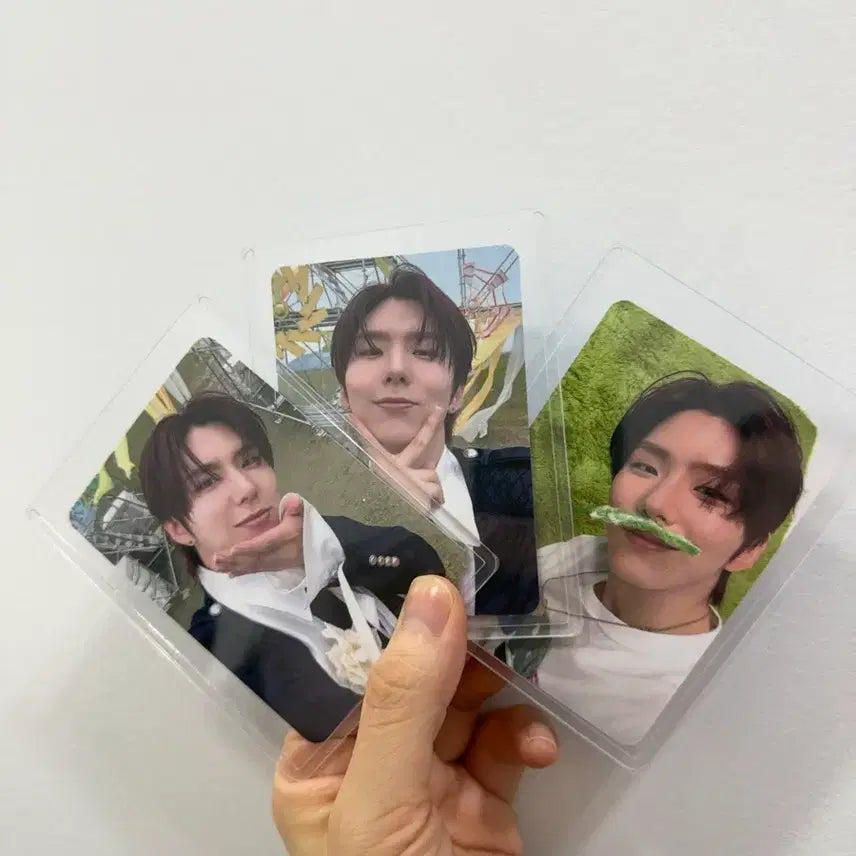 [BUNJANG] MONSTA X Kihyun Soundwave Lucky Draw Photocard Set / 기현 사운드웨이브 특전 포카 3set
