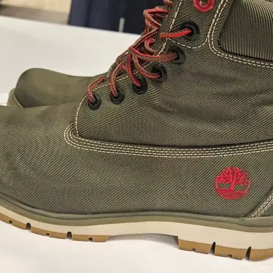 [BUNJANG] Timberland Combat Boots / 팀버랜드 컴벳부츠 워커 트리킹화 미착용