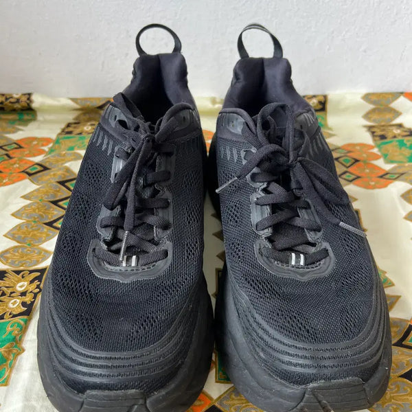 [BUNJANG] Hoka Black Mesh Running Sneakers / 호카 HOKA 블랙 매쉬 러닝스니커즈 운동화