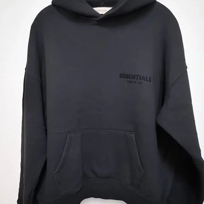 [BUNJANG] Fear of God Essentials Hoodie Black S / 에센셜 후드티 블랙 s 사이즈