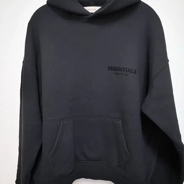 [BUNJANG] Fear of God Essentials Hoodie Black S / 에센셜 후드티 블랙 s 사이즈