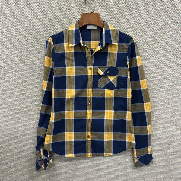 [BUNJANG] Beanpole Check Shirt / 빈폴 체크 셔츠 85 D03765