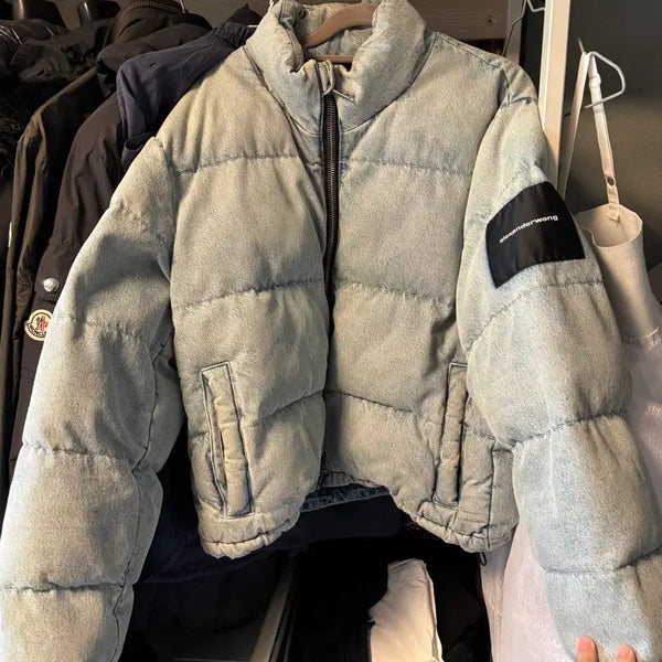 [BUNJANG] Alexander Wang Denim Padded Jacket / 알렉산더왕 데님 패딩