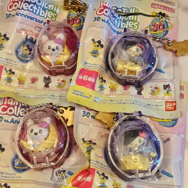 [BUNJANG] Tamagotchi 30th Anniversary Collectible Case Figure Keychain Lovelychi Melodychi / 다마고치 30주년 컬렉터블 콜렉터블 케이스 피규어 키링 러블리치 멜로디치