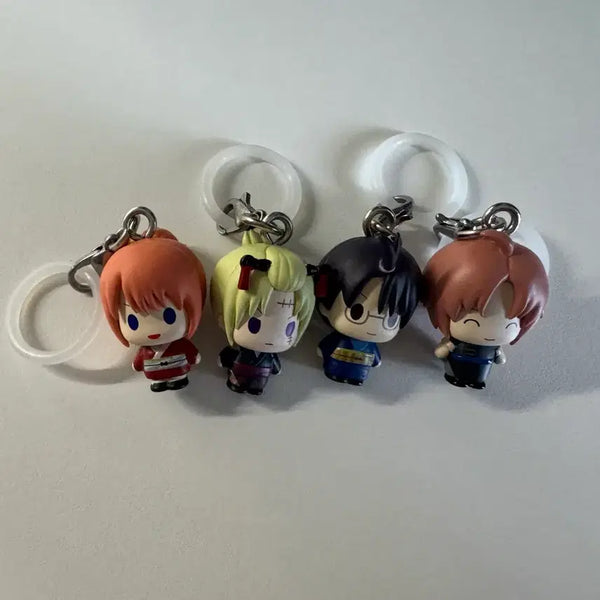 [BUNJANG] Gintama Yoshiwara Great Fire Seal 4-Type Figure Bundle Set / 일괄))은혼 요시와라 대염상 메지루시 4종 피규어