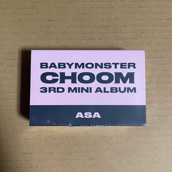 [BUNJANG] BABYMONSTER ASA Plush Keyring Version Sealed Album / 베이비몬스터 아사 플러쉬 키링버전 춤 미개봉 앨범