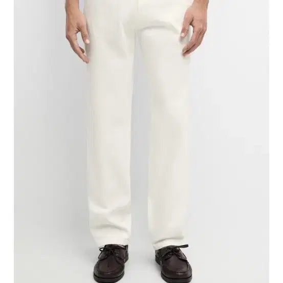 [BUNJANG] Massimo Dutti Studio Straight Fit Cream Jeans / 마시모두티 studio 스트레이트핏 화이트크림진 43(31)