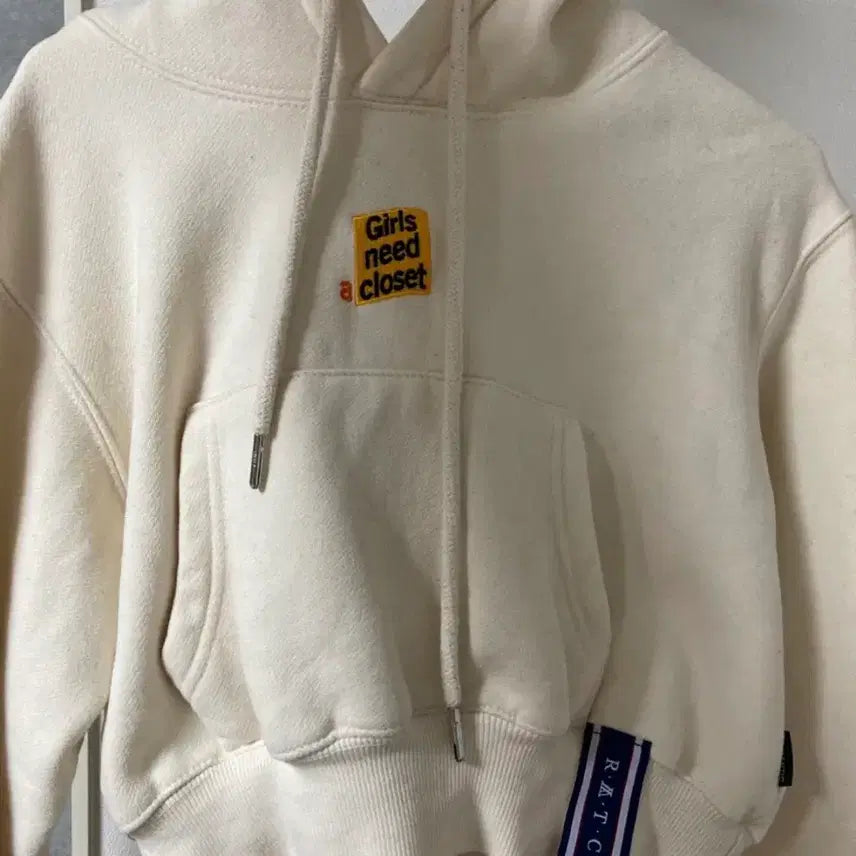 [BUNJANG] Romantic Crown Cropped Hoodie / 로맨틱크라운 크롭 후드티