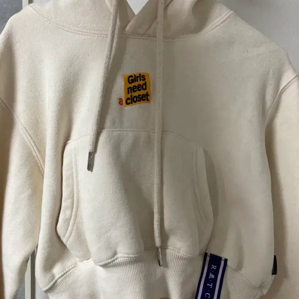 [BUNJANG] Romantic Crown Cropped Hoodie / 로맨틱크라운 크롭 후드티