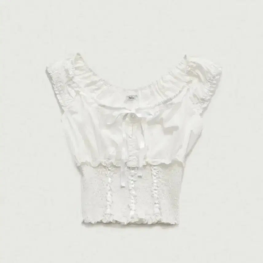 [BUNJANG] The Barnet Petunia Smoked Blouse / 더바넷 페투니아 스모크 블라우스