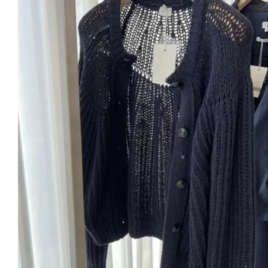 [BUNJANG] Sie Navy Cardigan / Sie 시에 가디건 네이비