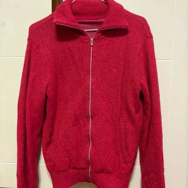 [BUNJANG] PAT Golf Half-Zip Knit Windbreaker / PAT 골프 반집업 니트 바람막이