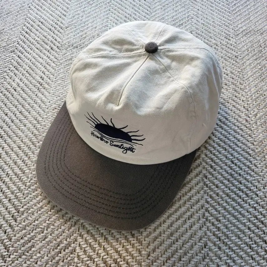 [BUNJANG] Partimento Washed Sunlight Ball Cap Hat Ivory / 파르티멘토 워시드 선라이트 볼캡 모자 아이보리