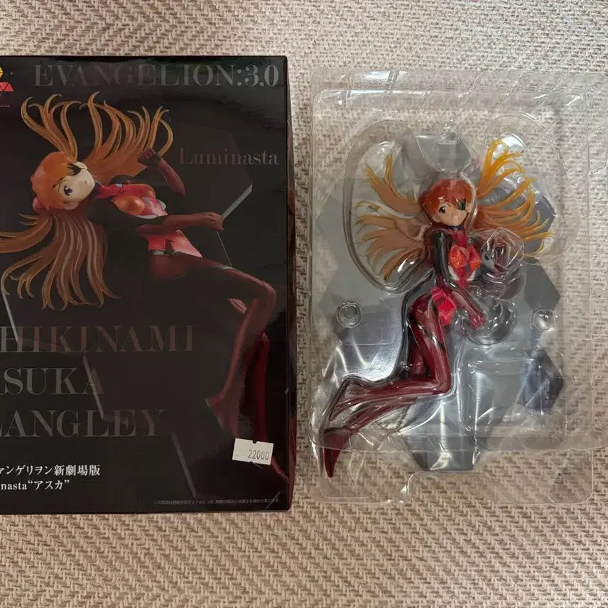 [BUNJANG] Evangelion Sega Luminasta Asuka Figure / [새상품]에반게리온 세가 루미나스타 아스카 피규어