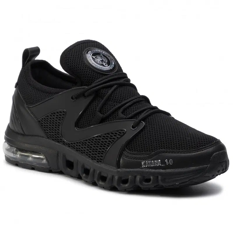 [BUNJANG] Philipp Plein Runner Statement Black Sneakers / 필립플레인 katana 스니커즈