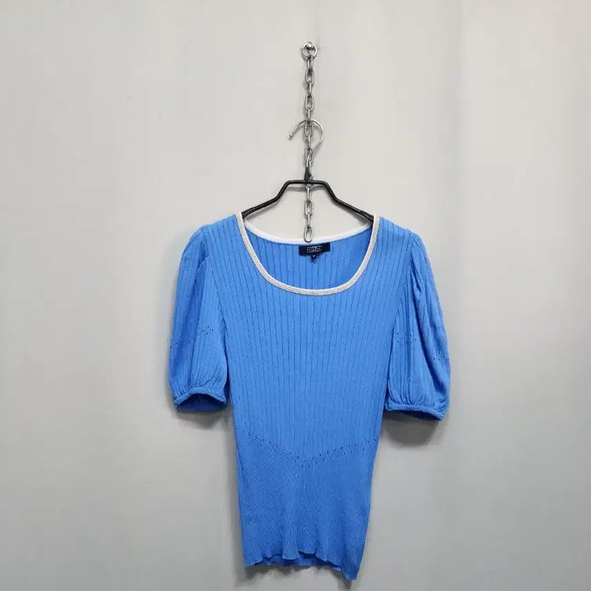 [BUNJANG] Egoist Ribbed Knit Short Sleeve Top / 에고이스트 골지니트 반팔(20년제품)