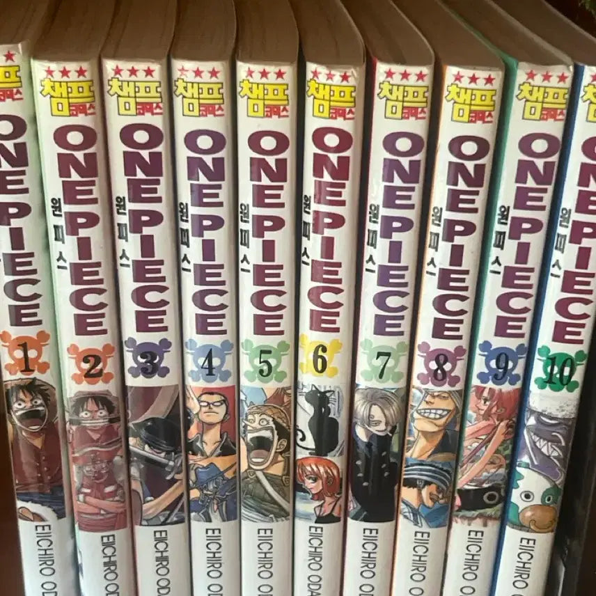 [BUNJANG] One Piece Manga Volumes 1-10 / 원피스 만화책 1~10