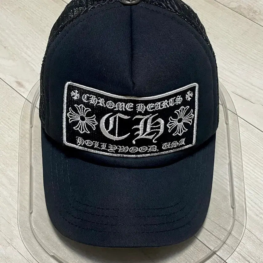 [BUNJANG] Chrome Hearts Hollywood Trucker Hat Black / [OS] 크롬하츠 CH 할리우드 트러커햇 블랙