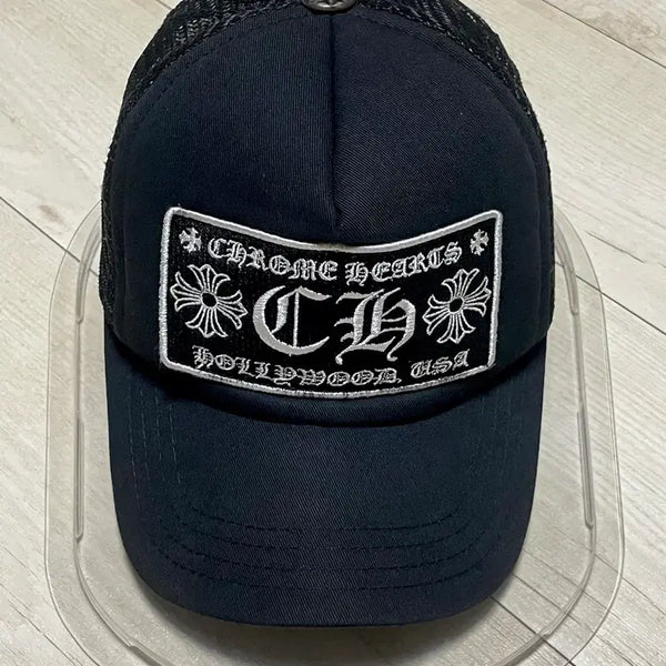 [BUNJANG] Chrome Hearts Hollywood Trucker Hat Black / [OS] 크롬하츠 CH 할리우드 트러커햇 블랙
