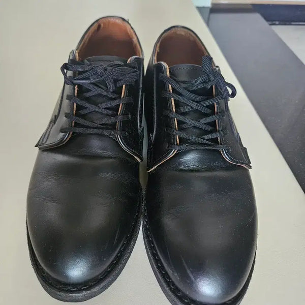 [BUNJANG] Red Wing Postman Black Leather Shoes Size 250 (US 7D) / 레드윙 포스트맨 블랙 250(USA7D)