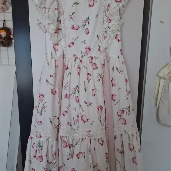 [BUNJANG] Mellfy Memory Tulip Dress / 멜피메모리 원피스 지뢰계 양산형 로리타