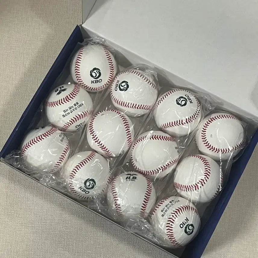 [BUNJANG] KBO Official Baseball 1 Box (12 Balls) / KBO 야구공 1박스
