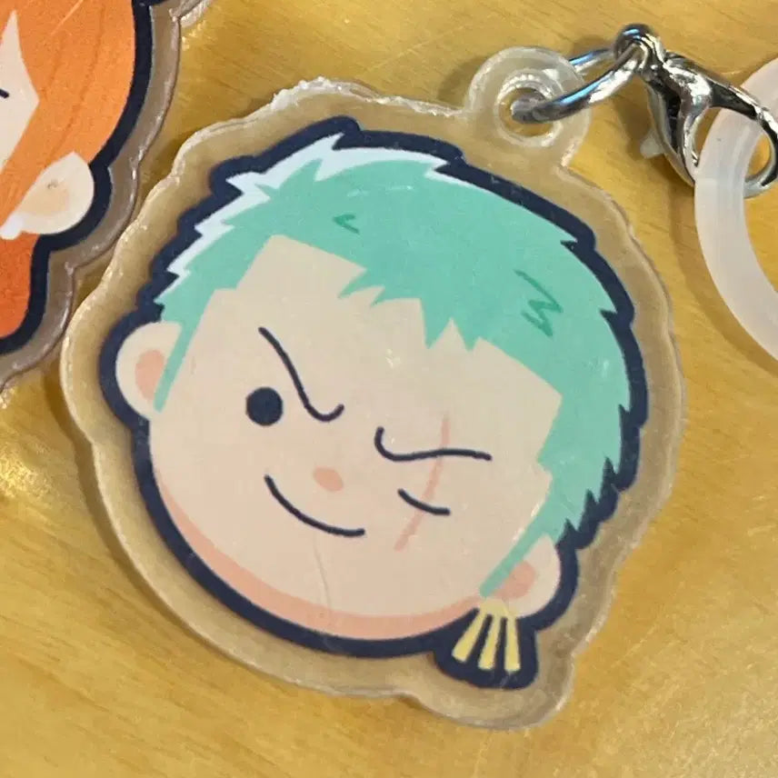 [BUNJANG] One Piece x Baskin Robbins Collaboration Mezurushi Keychain - Zoro / 원피스 베스킨 라빈스 콜라보 메지루시 키링 조로 ㅅㅊㅇ 루피 나미 우솝 상디
