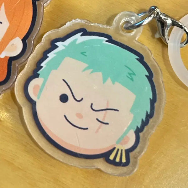 [BUNJANG] One Piece x Baskin Robbins Collaboration Mezurushi Keychain - Zoro / 원피스 베스킨 라빈스 콜라보 메지루시 키링 조로 ㅅㅊㅇ 루피 나미 우솝 상디
