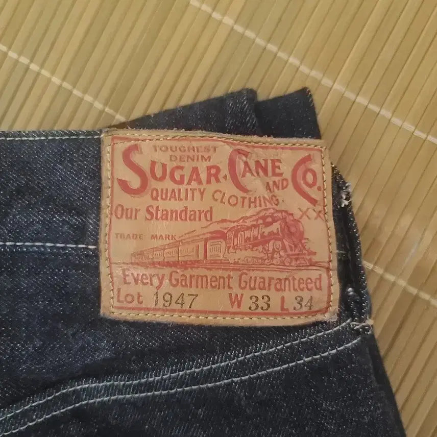 [BUNJANG] Sugar Cane 1947 Regular Fit 14.25oz Selvedge Denim Jeans (33) / 슈가케인 1947 14.25oz 33