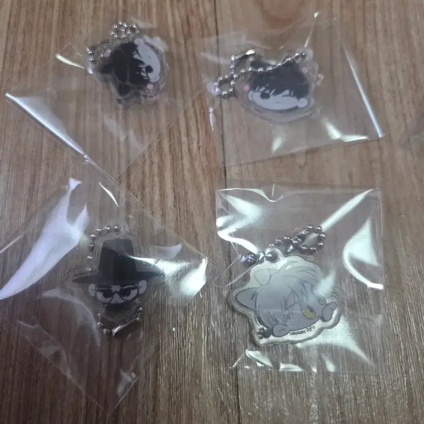 [BUNJANG] Checkmate Character Keyring Bundle Set / 체크메이트 키링 모펀