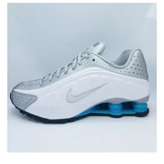 [BUNJANG] Nike Shark R4 Grey/White/Blue Sneakers / 나이키샤크