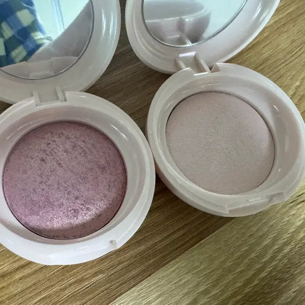 [BUNJANG] The Saem Glam Perfection Baked Highlighter (Baby Berry Beam & Fairy Beam) / 더샘 글램 퍼펙션 베이크드 하이라이터 베이비베리빔,페어리빔