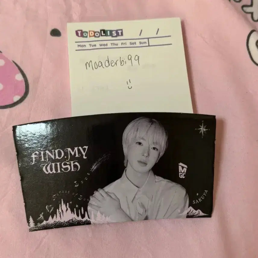 [BUNJANG] NCT WISH Sakuya Megacoffee Cup Holder / 엔시티 위시 메가커피 컵홀더 사쿠야